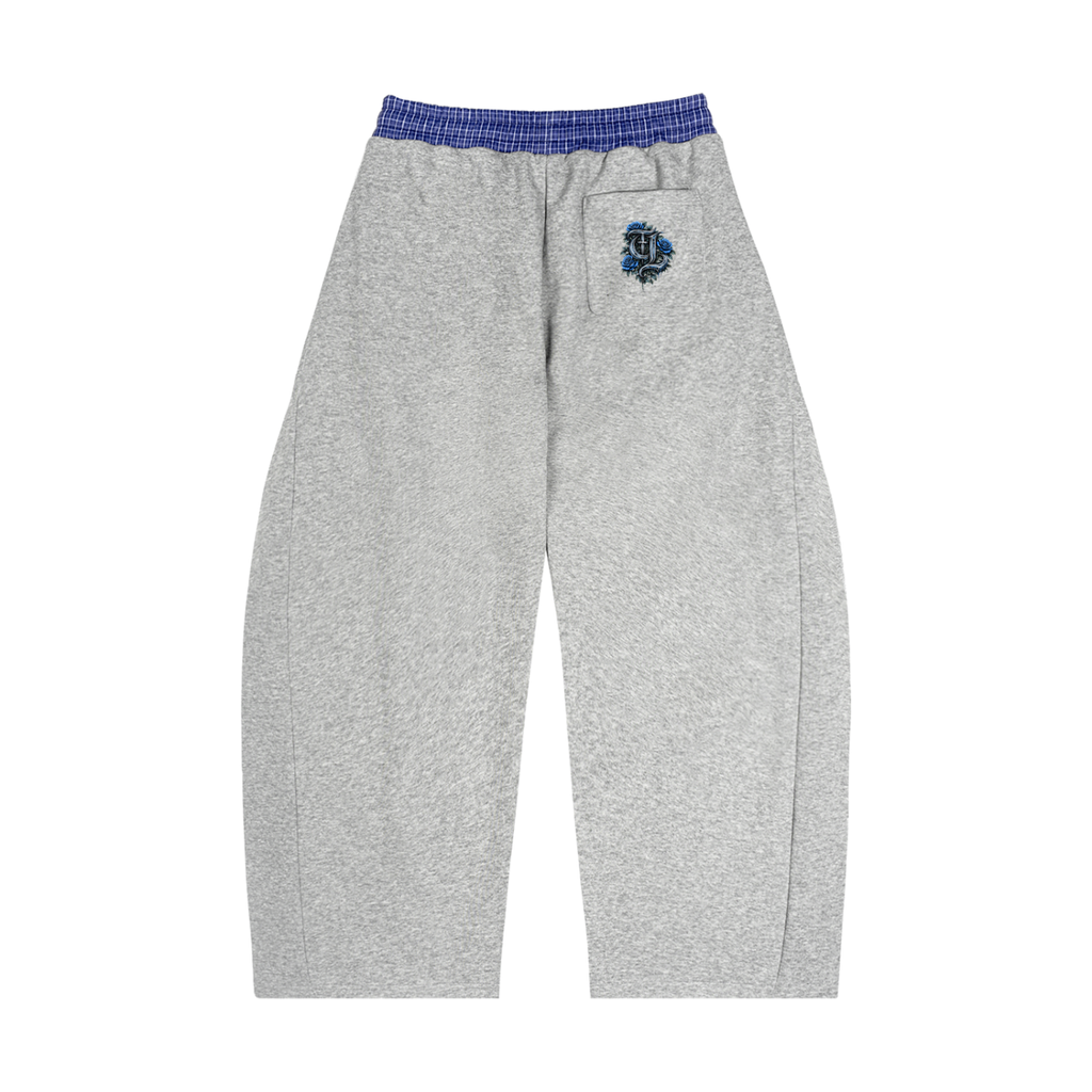 TRUTHLESS BLUE PLAID SWEATS